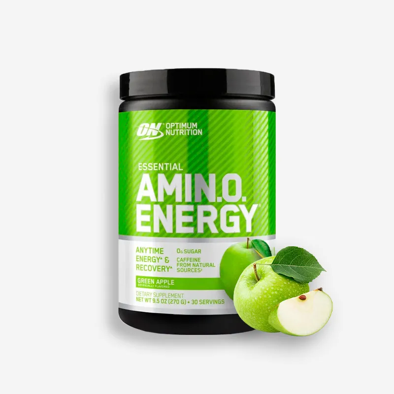 AMINO ENERGY 30 SERVICIOS SABOR GREEN APPLE - OPTIMUM NUTRITION