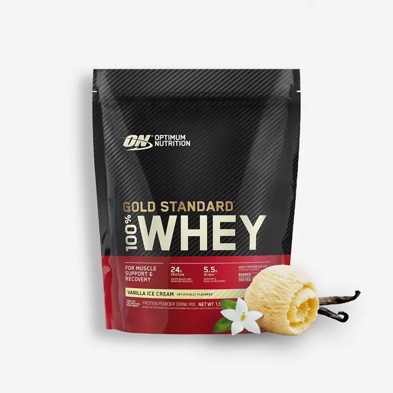 GOLD STANDARD WHEY 1,5 LIBRAS SABOR VAINILLA - OPTIMUM NUTRITION