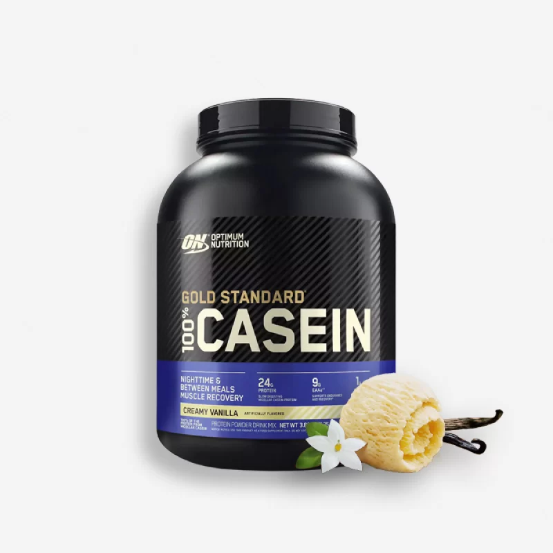GOLD STANDARD CASEIN 4 LIBRAS SABOR VAINILLA - OPTIMUM NUTRITION