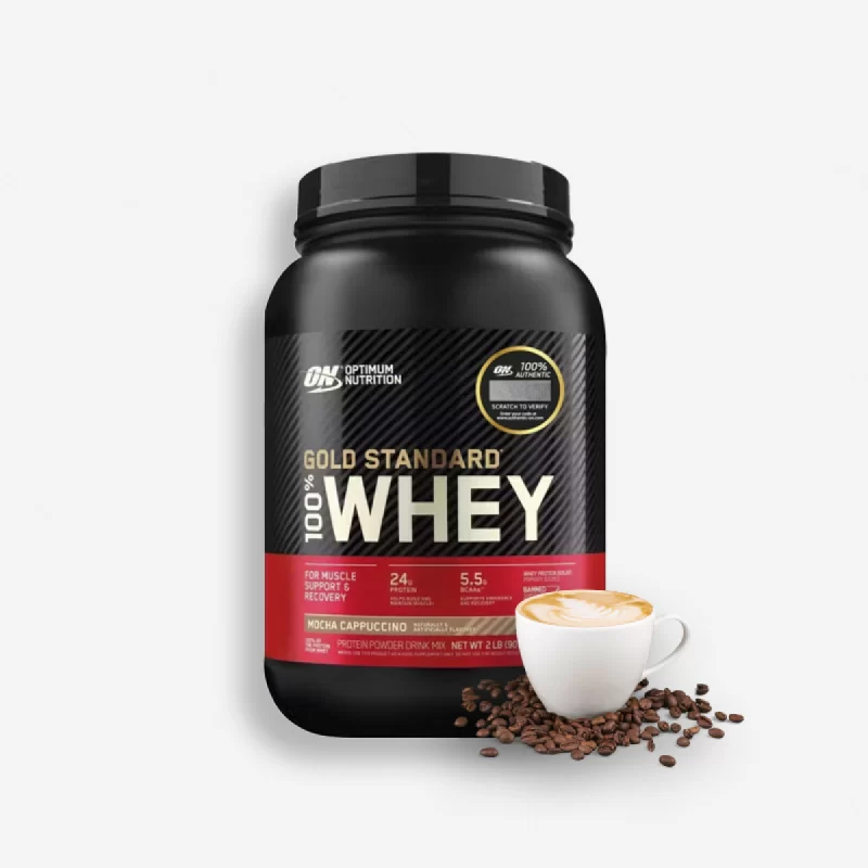 100 % WHEY GOLD STANDARD 2 LIBRAS SABOR MOCHA CAPPUCCINO - OPTIMUM NUTRITION