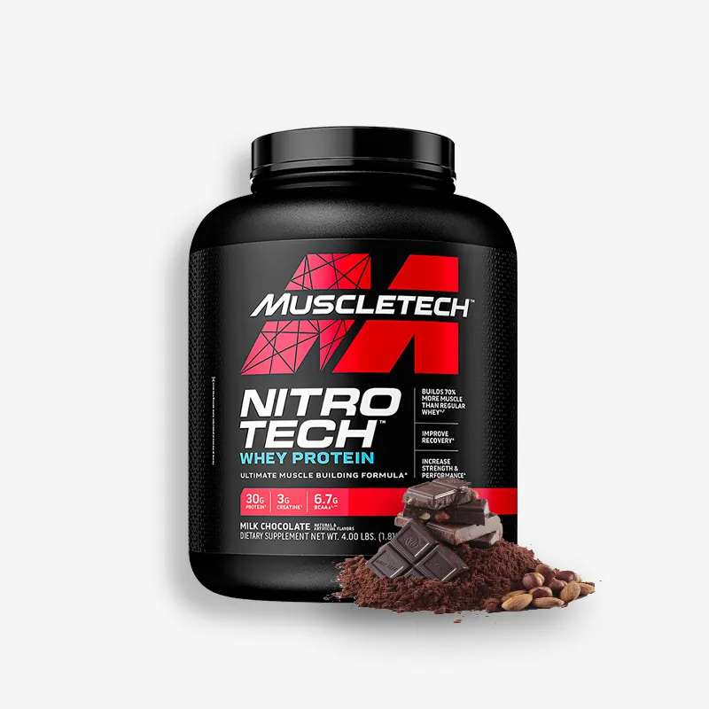 NITRO TECH 4 LIBRAS SABOR CHOCOLATE - MUSCLETECH