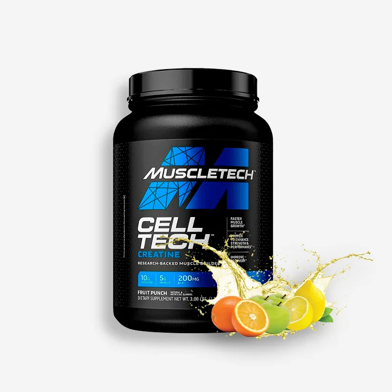 CELL TECH CREATINE 3 LIBRAS SABOR FRUIT PUNCH  - MUSCLETECH