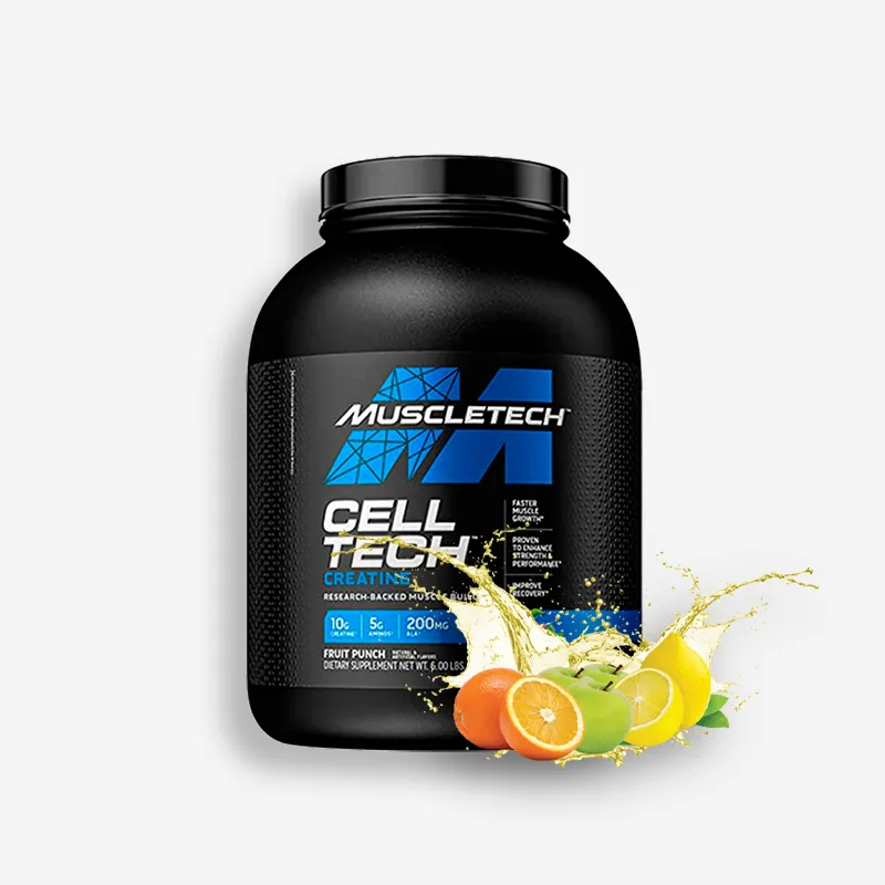 CELL TECH CREATINE 6 LIBRAS SABOR FRUIT PUNCH  - MUSCLETECH