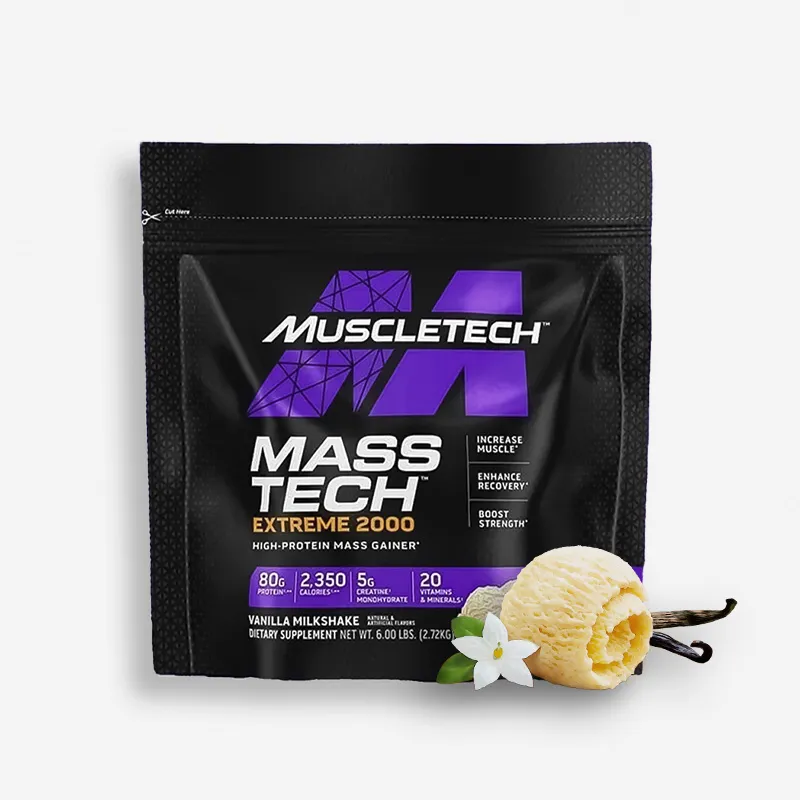 MASS TECH EXTREME 6 LIBRAS SABOR VAINILLA - MUSCLETECH
