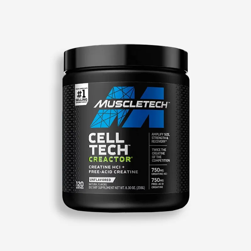 CELL TECH CREACTOR 120 SERVICIOS SIN SABOR - MUSCLETECH