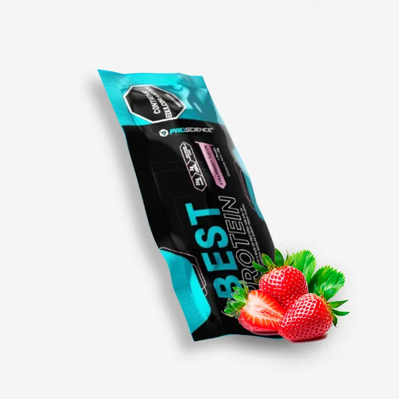 SOBRE BEST PROTEIN 33 GRAMOS SABOR FRESA - PROSCIENCE