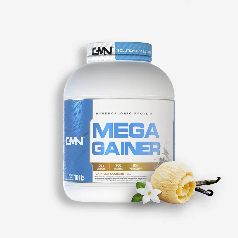 MEGA GAINER 10 LIBRAS SABOR VAINILLA - GMN