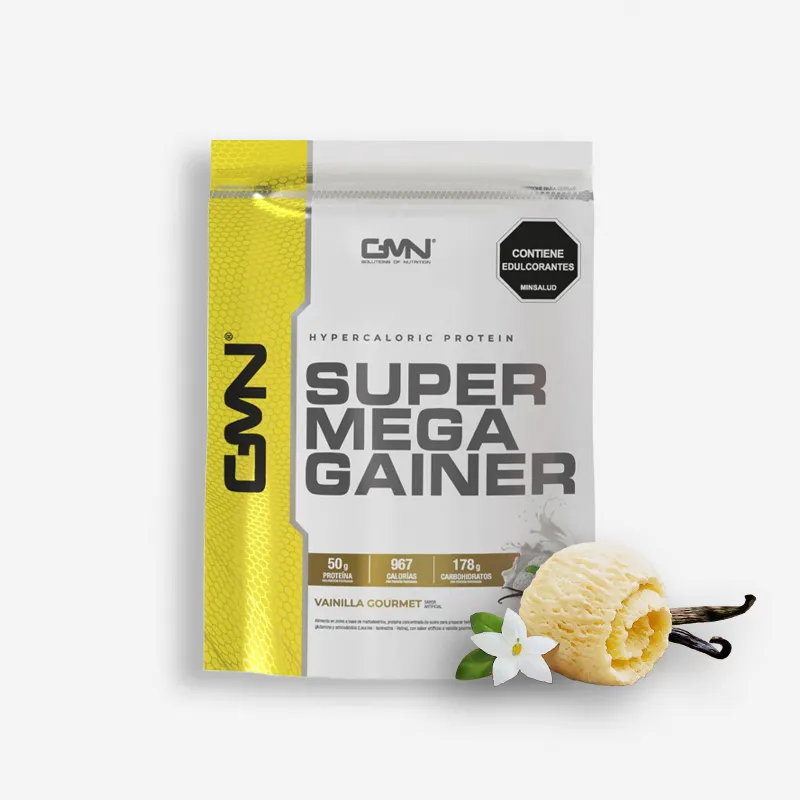 SUPER MEGA GAINER 1 LIBRA SABOR VAINILLA - GMN