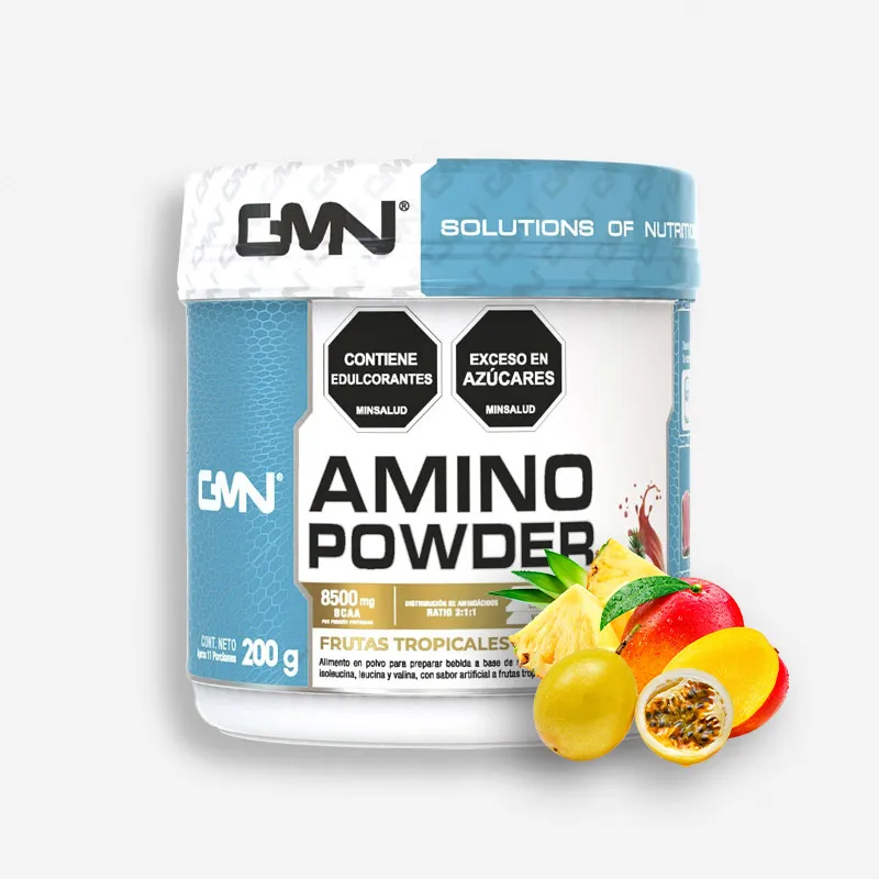 AMINO POWDER 200 GRAMOS SABOR TROPÍCAL - GMN
