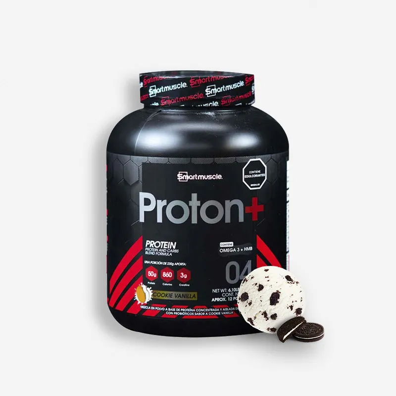 PROTON GAINER 6 LIBRAS SABOR VAINILLA COOKIES  - SMART MUSCLE