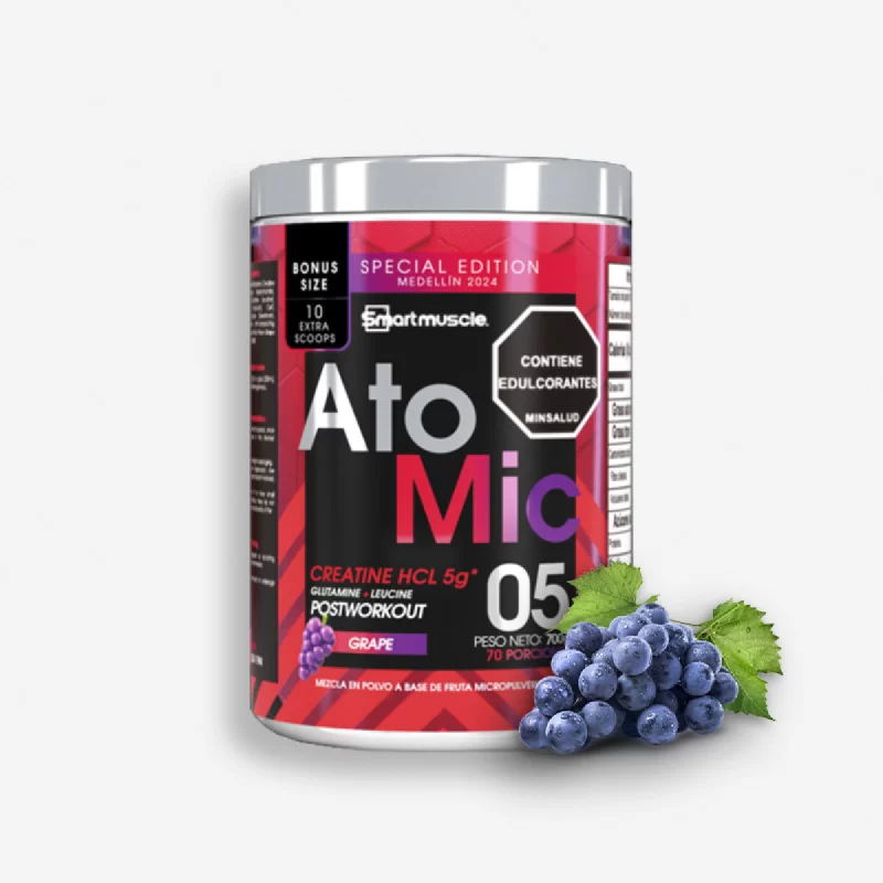 ATOMIC 60 SERVICIOS SABOR GRAPE - SMART MUSCLE