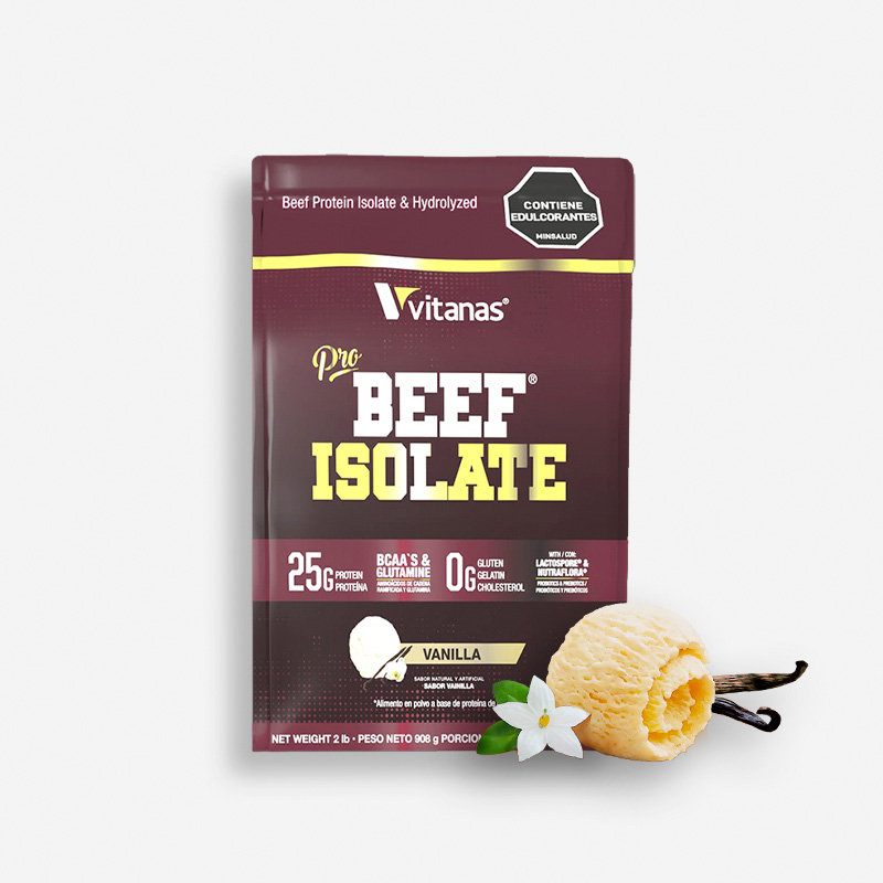 PRO BEEF ISOLATE 2 LIBRAS SABOR VAINILLA - VITANAS