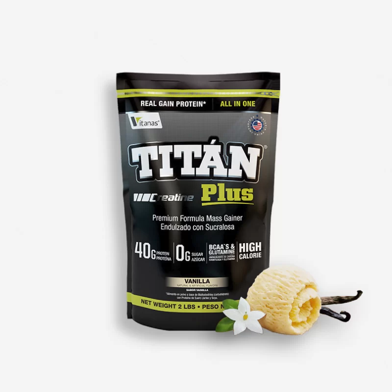 TITAN PLUS 2 LIBRAS SABOR VAINILLA - VITANAS