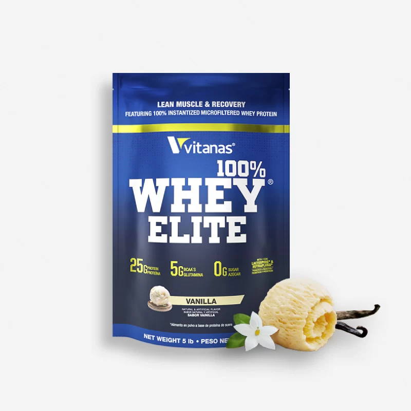 WHEY ELITE VITANAS 5 LIBRAS SABOR VAINILLA - VITANAS