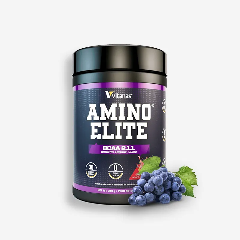 AMINO ELITE 30 SERVICIOS SABOR GRAPE - VITANAS