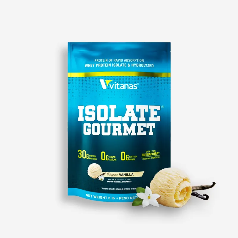 ISOLATE GOURMET 5 LIBRAS  SABOR VAINILLA - VITANAS