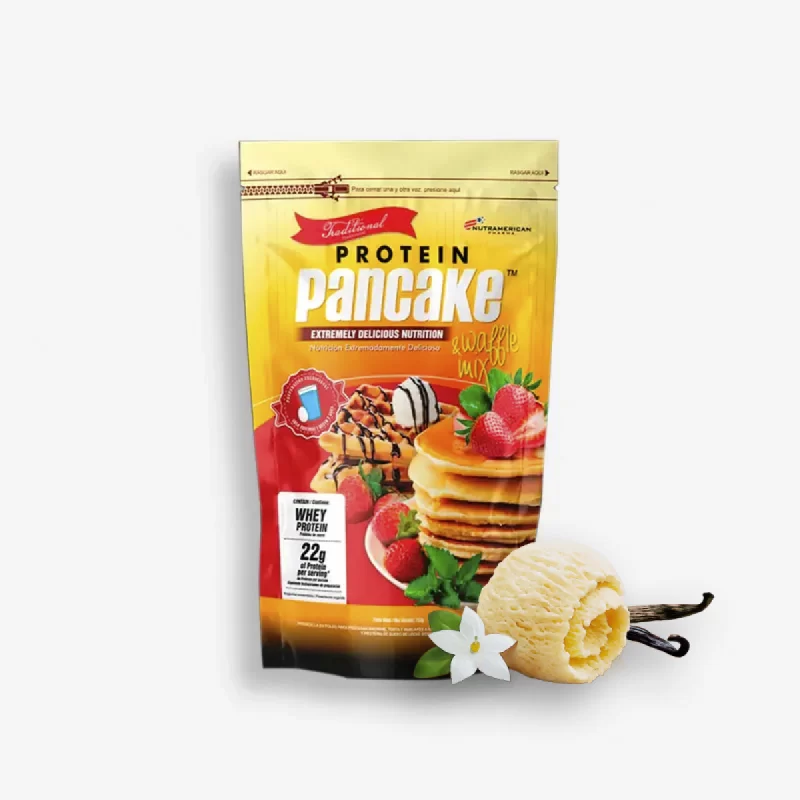 PROTEIN PANCAKE TRADICIONAL 750 GRAMOS SABOR VAINILLA - NUTRAMERICAN