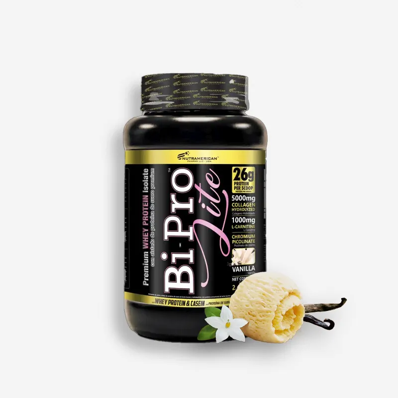BIPRO LITE 2.4 LIBRAS SABOR VAINILLA - NUTRAMERICAN
