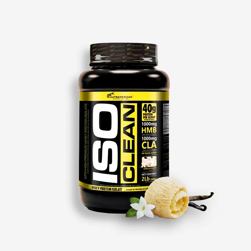 ISO CLEAN 2 LIBRAS SABOR VAINILLA - NUTRAMERICAN