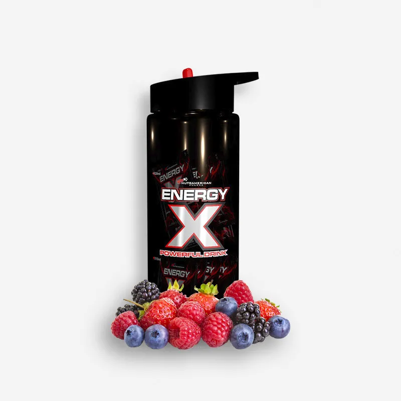 ENERGY X TERMO 25 SOBRES SABOR FRUTOS ROJOS - NUTRAMERICAN