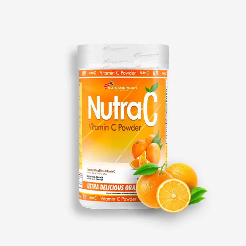 NUTRA-C 500 GRAMOS SABOR NARANJA - NUTRAMERICAN