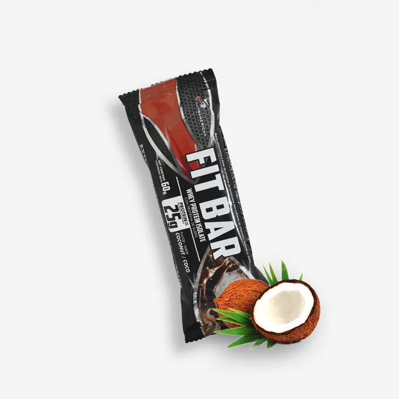 UNIDAD FIT BAR SABOR COCO 60 GRAMOS - NUTRAMERICAN