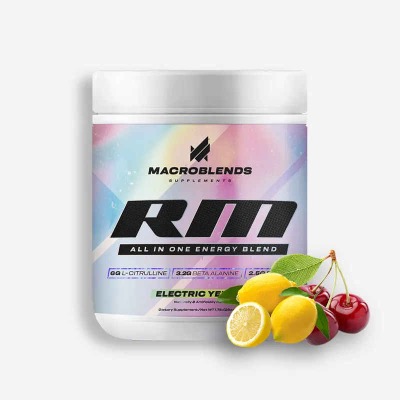 RM PRE-WORKOUT 30 SERVICIOS SABOR CHERRY LIMEADE - MACRO BLENDS