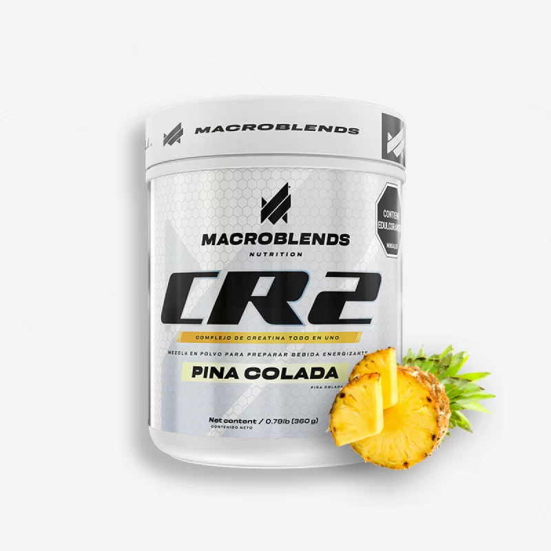 CR2 CREATINE 60 SERVICIOS SABOR PIÑA COLADA - MACRO BLENDS