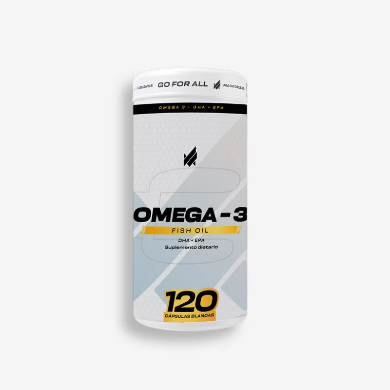 OMEGA 3 1200MG - 120 PERLAS - MACRO BLENDS