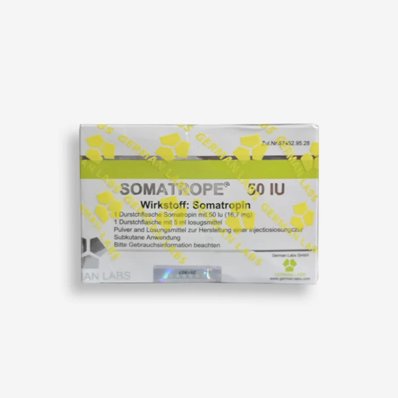 GERMAN SOMATROPE 50IU HORMONA DE CRECIMIENTO