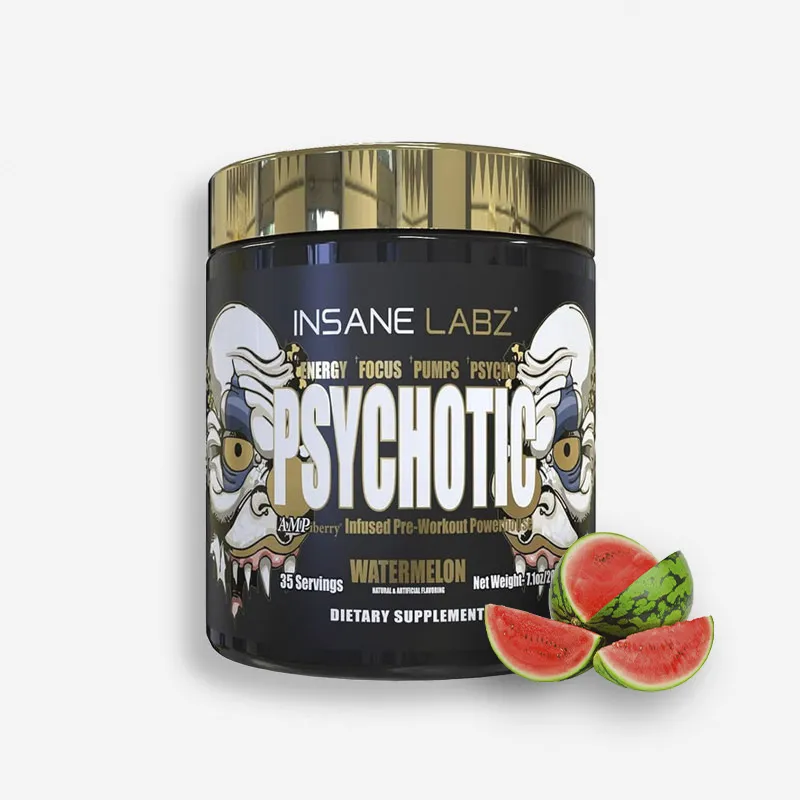 PSYCHOTIC GOLD 35 SERVICIOS SABOR WATERMELON - INSANE LABZ