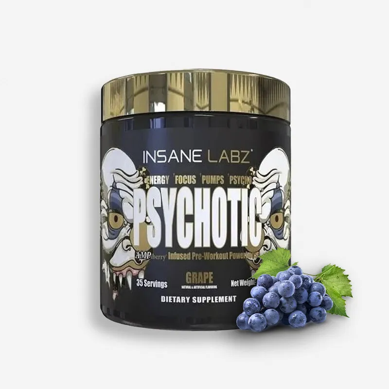 PSYCHOTIC GOLD 35 SERVICIOS SABOR GRAPE - INSANE LABS