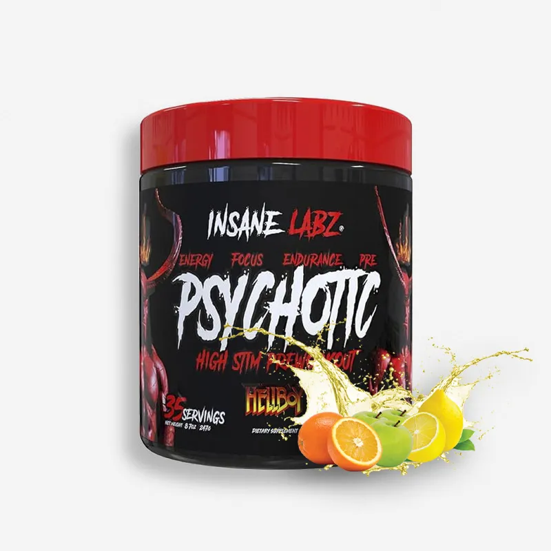 PSYCHOTIC HELL BOY 35 SERVICIOS SABOR FRUIT PUNCH - INSANE LABZ