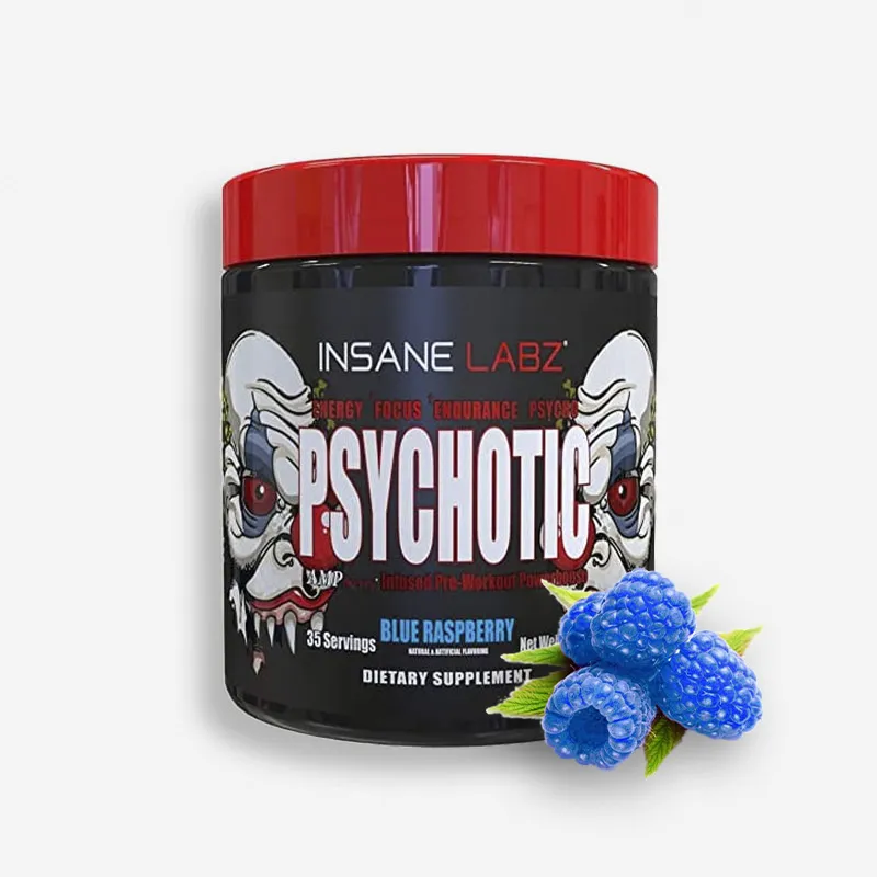 PSYCHOTIC TRADICIONAL 35 SERVICIOS SABOR BLUE RASPBERRY - INSANE LABS