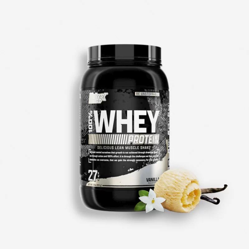 100% WHEY PREMIUM NUTREX 2 LIBRAS SABOR VAINILLA