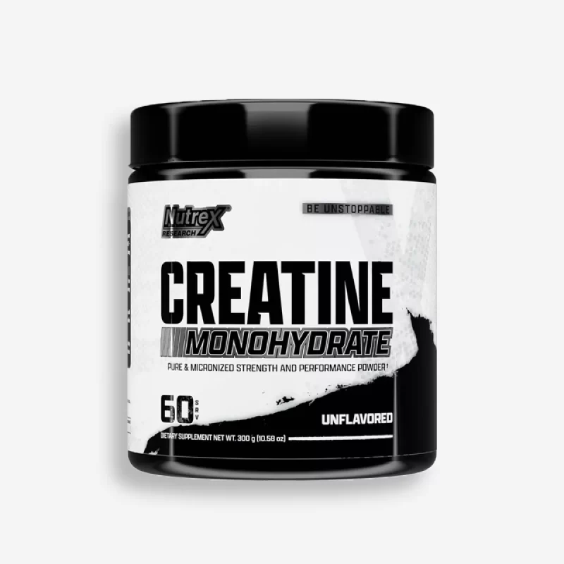 CREATINE MONOHYDRATE NUTREX 300 GRAMOS - 60 SERVICIOS