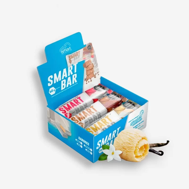 SMART BAR X 12 UNIDADES SABOR VAINILLA - SMART NUTRITION