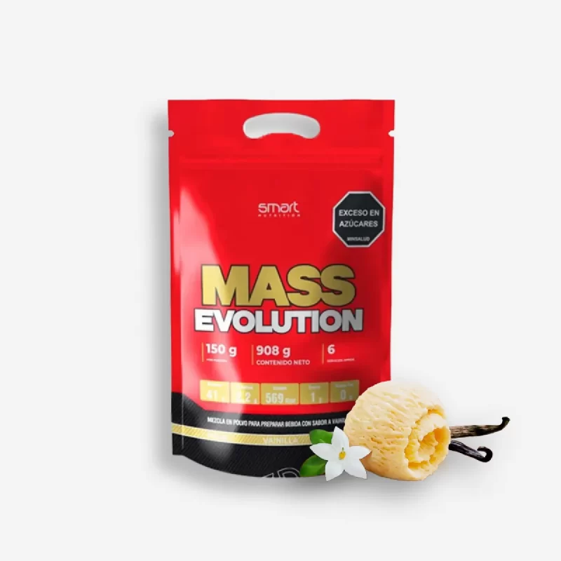 MASS EVOLUTION 2   LIBRAS SABOR VAINILLA - SMART NUTRITION