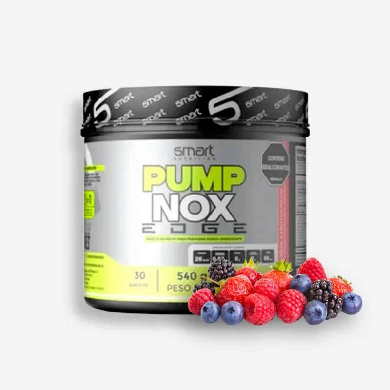 PUMP-NOX EDGE 30 SERVICIOS - SMART NUTRITION SABOR FRUTOS ROJOS