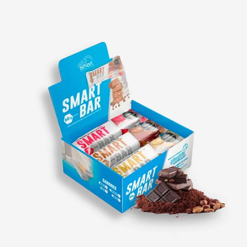 SMART BAR X 12 UNIDADES SABOR CHOCOLATE - SMART NUTRITION