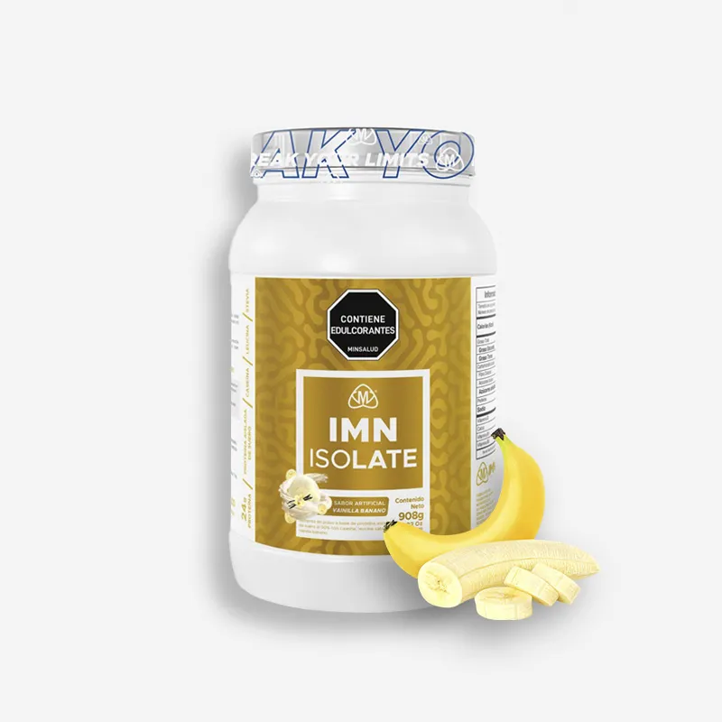 ISO WHEY IMN 2 LIBRAS SABOR BANANO