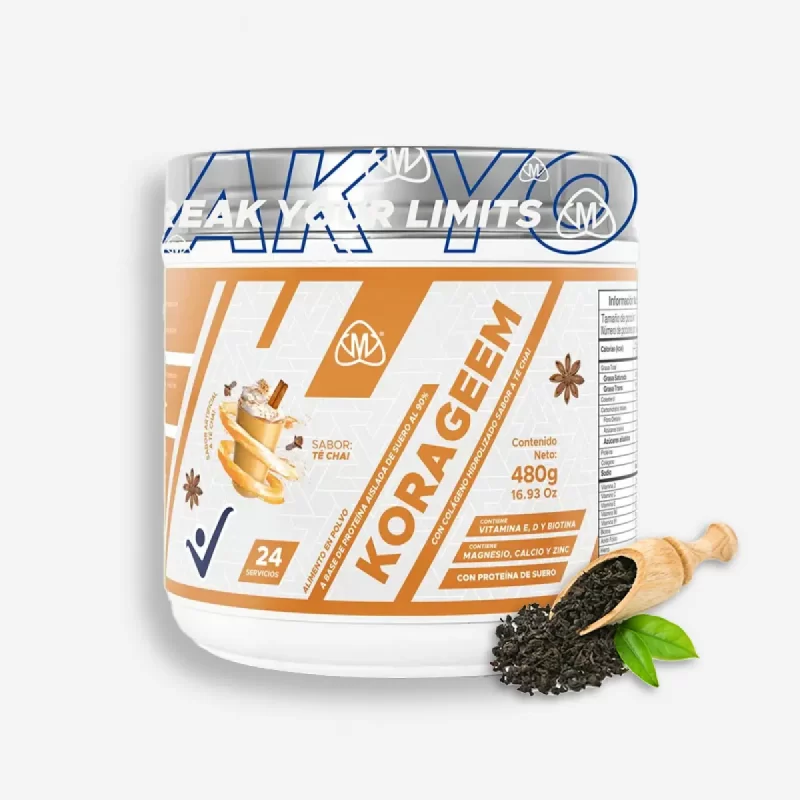 KORAGEEM COLAGENO 24 SERVICIOS SABOR TE CHAI - IMN