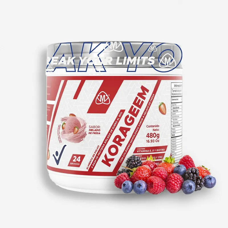 KORAGEEM COLAGENO 24 SERVICIOS SABOR RED FUSION - IMN