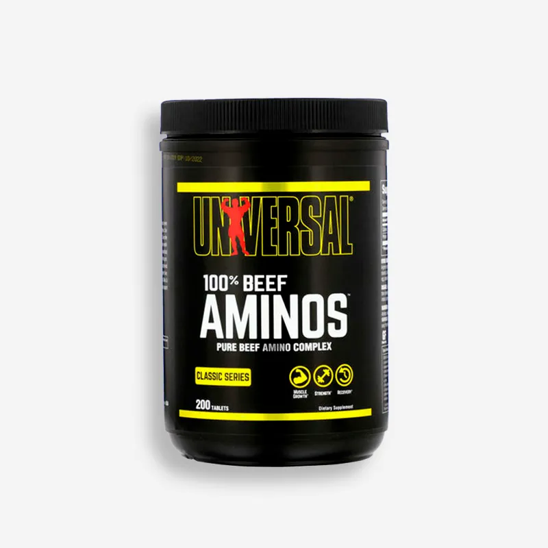 BEEF AMINOS 200 TABLETAS  - UNIVERSAL
