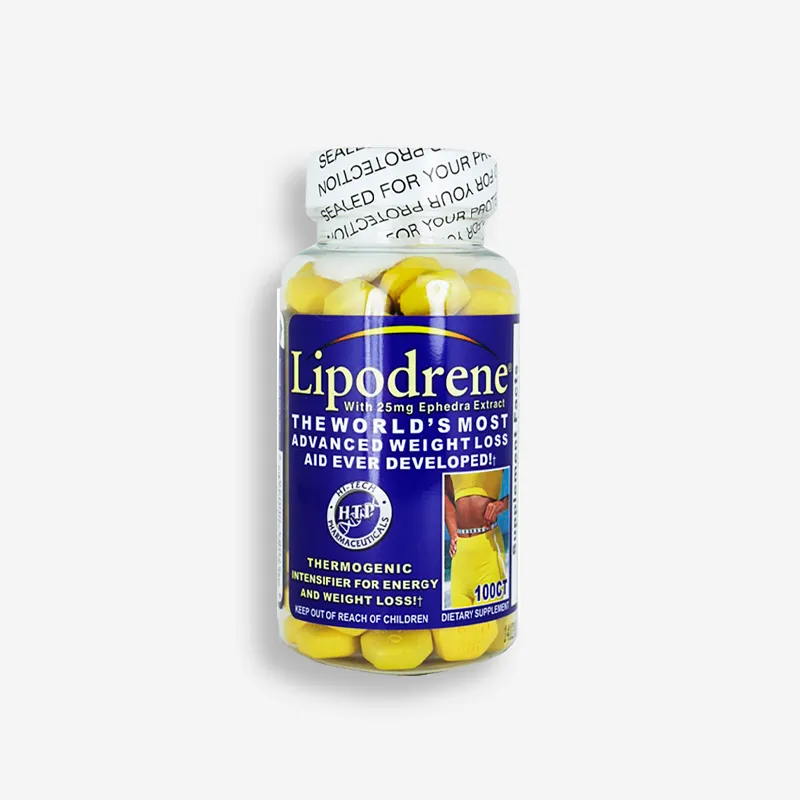 LIPODRENE AMARILLO 90 TABLETAS - HTP