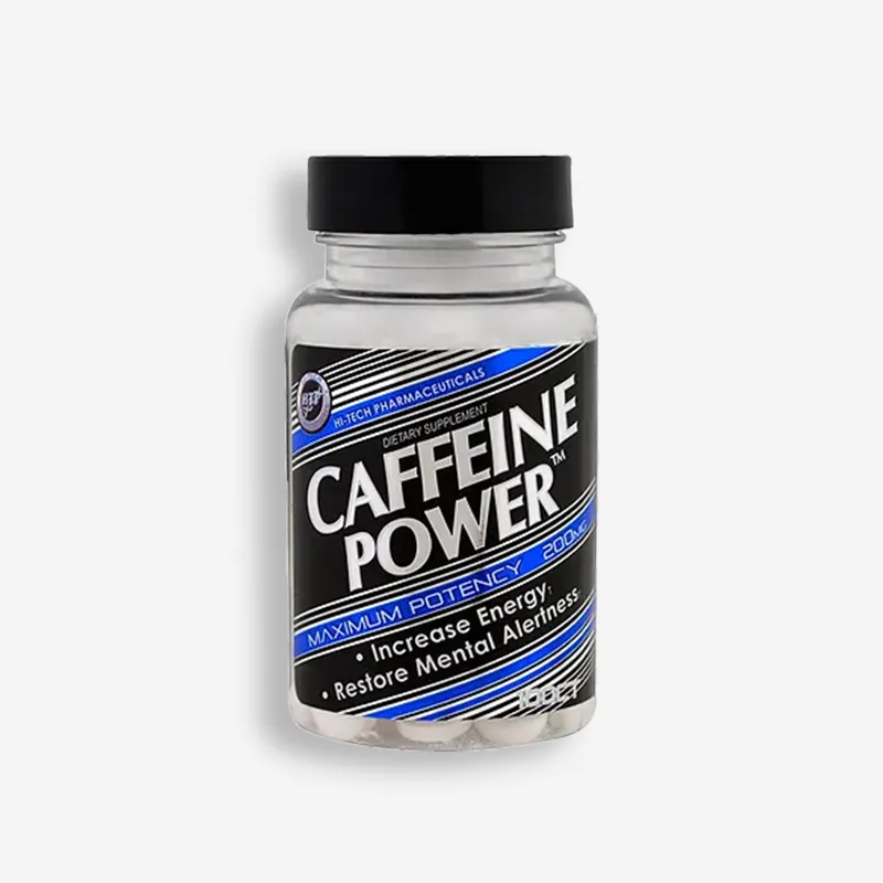 CAFFEINE HTP 100 CAPSULAS - 200 MG - HTP