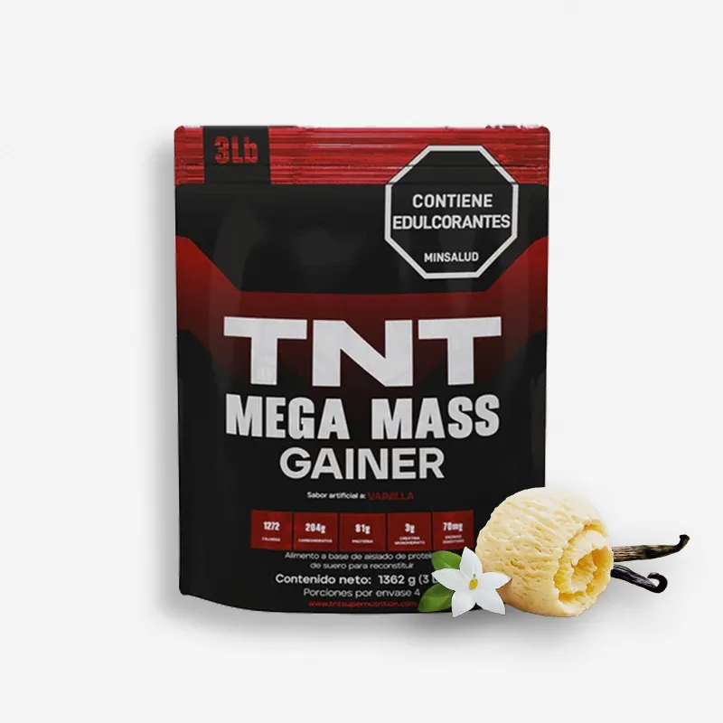 TNT MASS GAINER 3 LIBRAS SABOR VAINILLA - NEOPHARMA