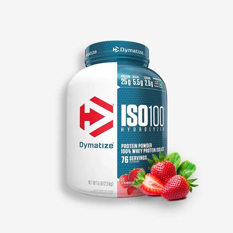 ISO 100 - 5 LIBRAS SABOR FRESA  - DYMATIZE