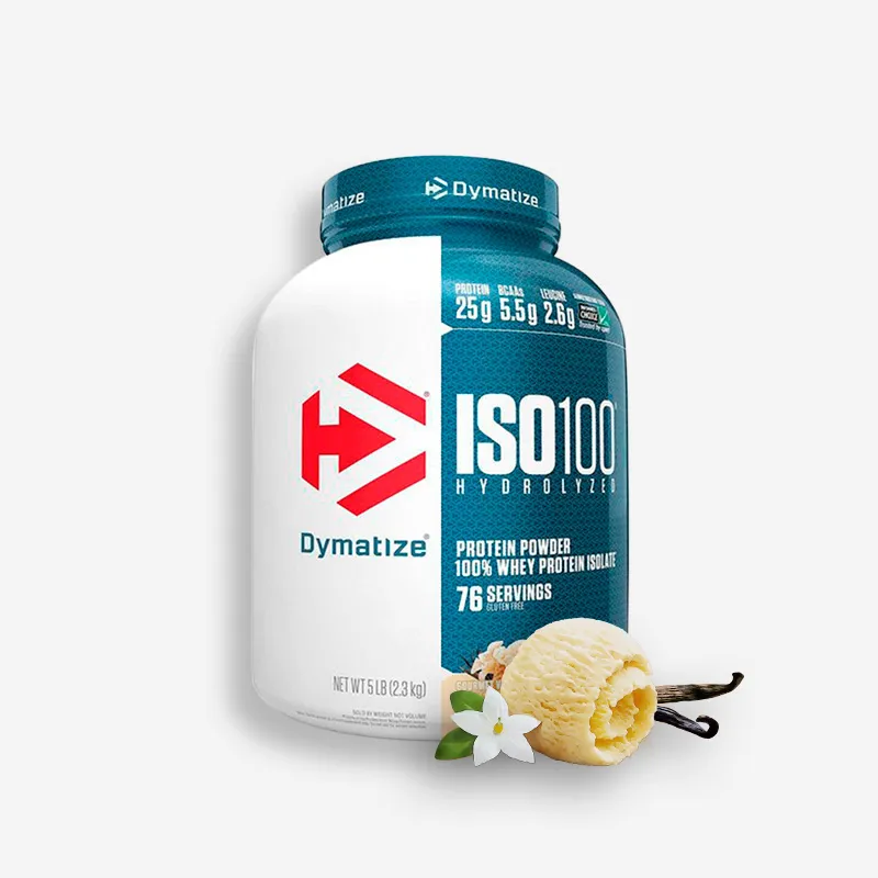 ISO 100 - 5 LIBRAS  SABOR VAINILLA  - DYMATIZE