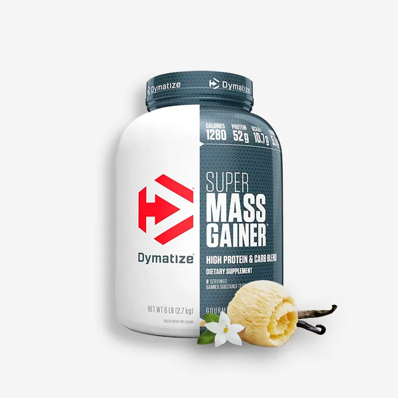 SUPER MASS GAINER 6 LIBRAS  SABOR VAINILLA - DYMATIZE